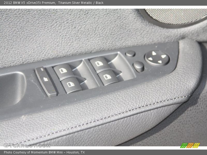 Titanium Silver Metallic / Black 2012 BMW X5 xDrive35i Premium