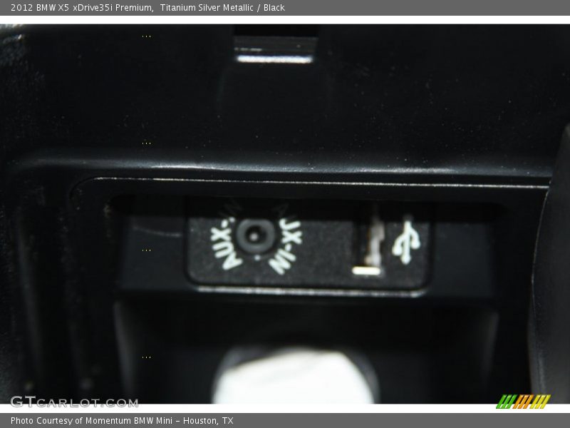 Titanium Silver Metallic / Black 2012 BMW X5 xDrive35i Premium