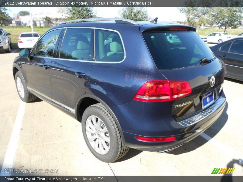  2012 Touareg TDI Sport 4XMotion Night Blue Metallic