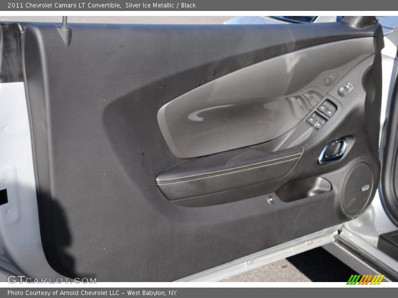 Silver Ice Metallic / Black 2011 Chevrolet Camaro LT Convertible