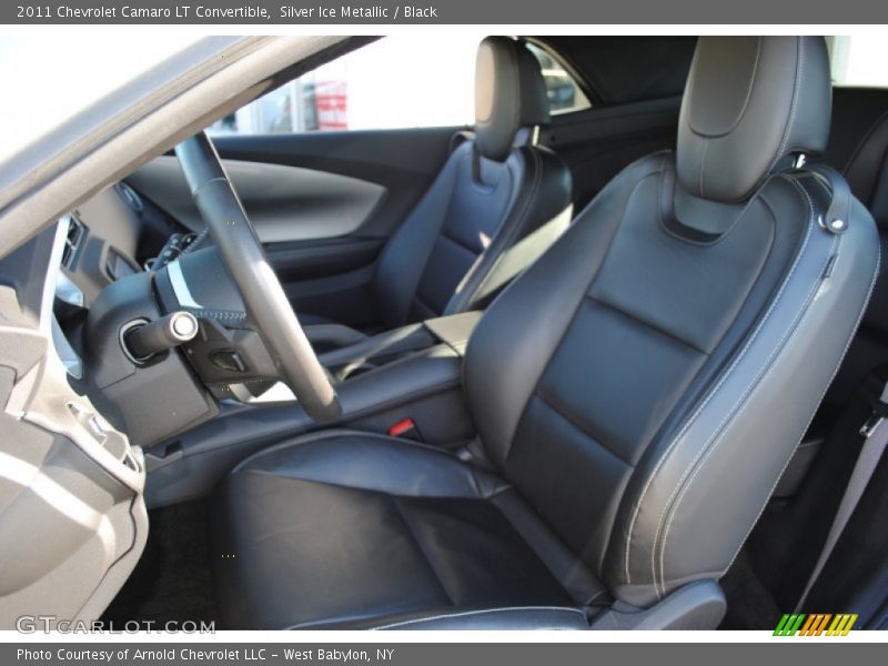 Silver Ice Metallic / Black 2011 Chevrolet Camaro LT Convertible