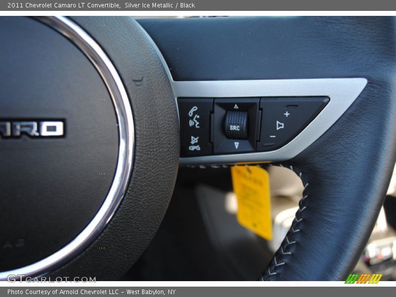 Silver Ice Metallic / Black 2011 Chevrolet Camaro LT Convertible