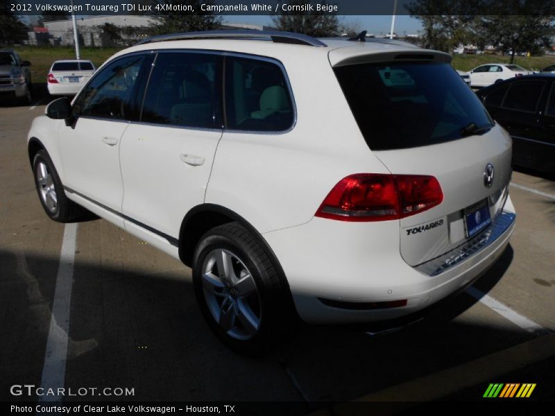 Campanella White / Cornsilk Beige 2012 Volkswagen Touareg TDI Lux 4XMotion