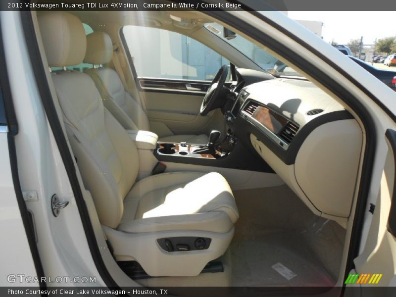 Campanella White / Cornsilk Beige 2012 Volkswagen Touareg TDI Lux 4XMotion