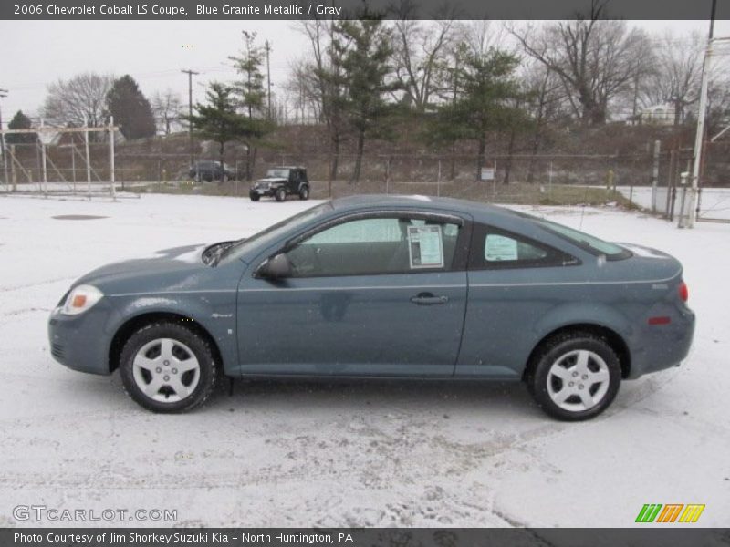 Blue Granite Metallic / Gray 2006 Chevrolet Cobalt LS Coupe