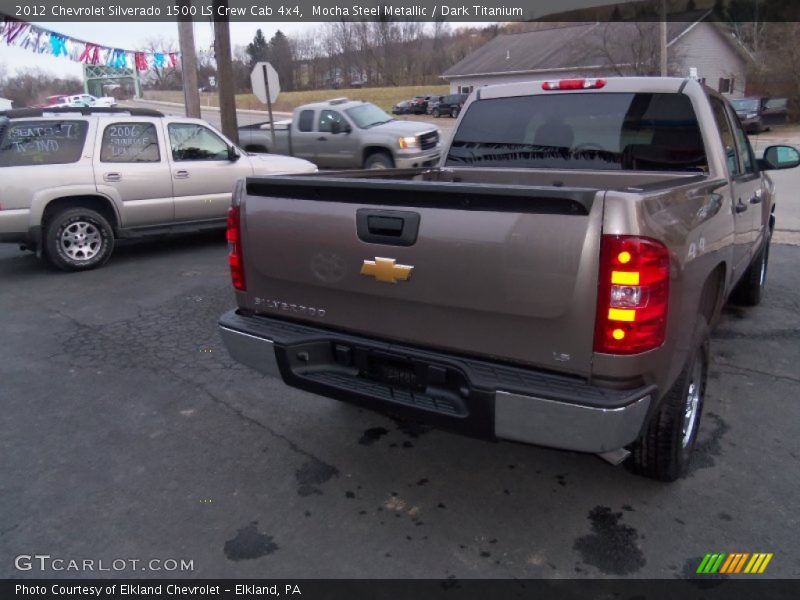 Mocha Steel Metallic / Dark Titanium 2012 Chevrolet Silverado 1500 LS Crew Cab 4x4