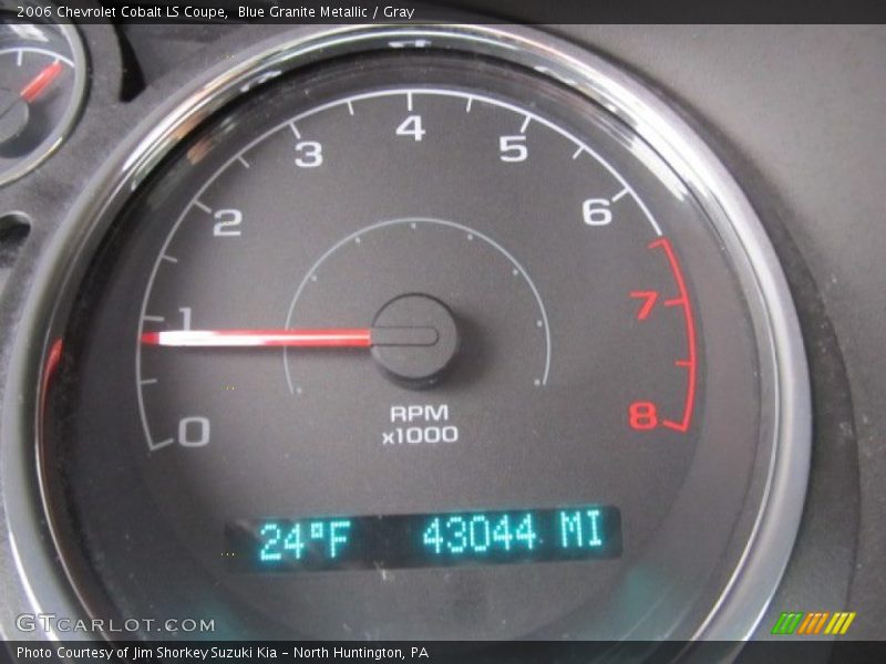 Blue Granite Metallic / Gray 2006 Chevrolet Cobalt LS Coupe