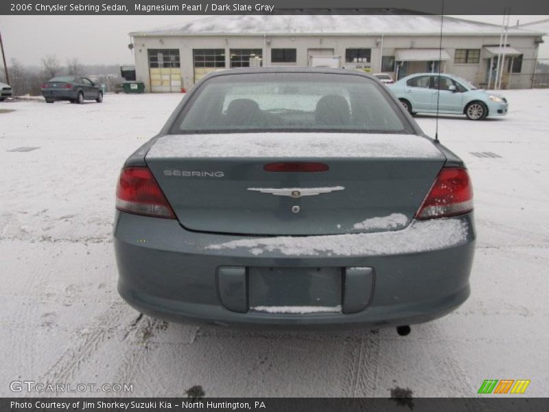 Magnesium Pearl / Dark Slate Gray 2006 Chrysler Sebring Sedan
