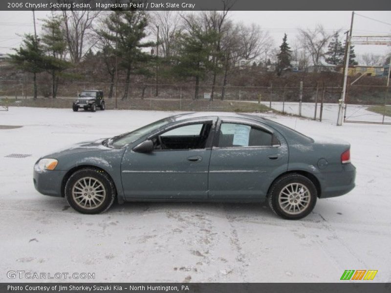 Magnesium Pearl / Dark Slate Gray 2006 Chrysler Sebring Sedan