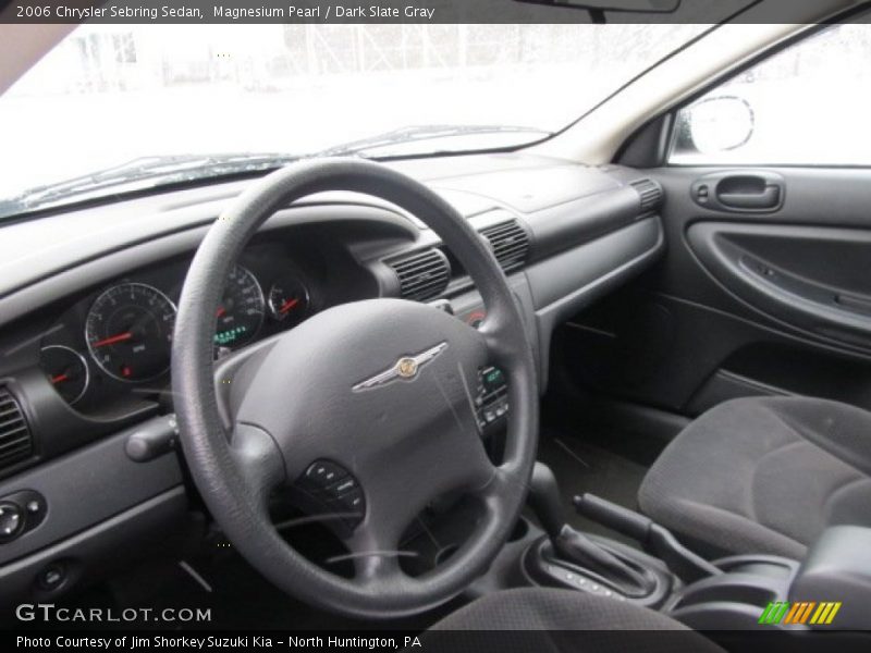 Magnesium Pearl / Dark Slate Gray 2006 Chrysler Sebring Sedan