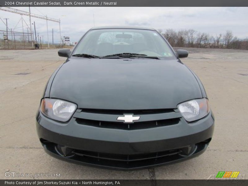 Dark Green Metallic / Neutral 2004 Chevrolet Cavalier Sedan