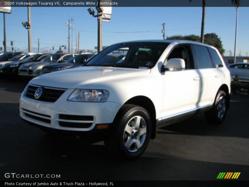 Campanella White / Anthracite 2006 Volkswagen Touareg V6