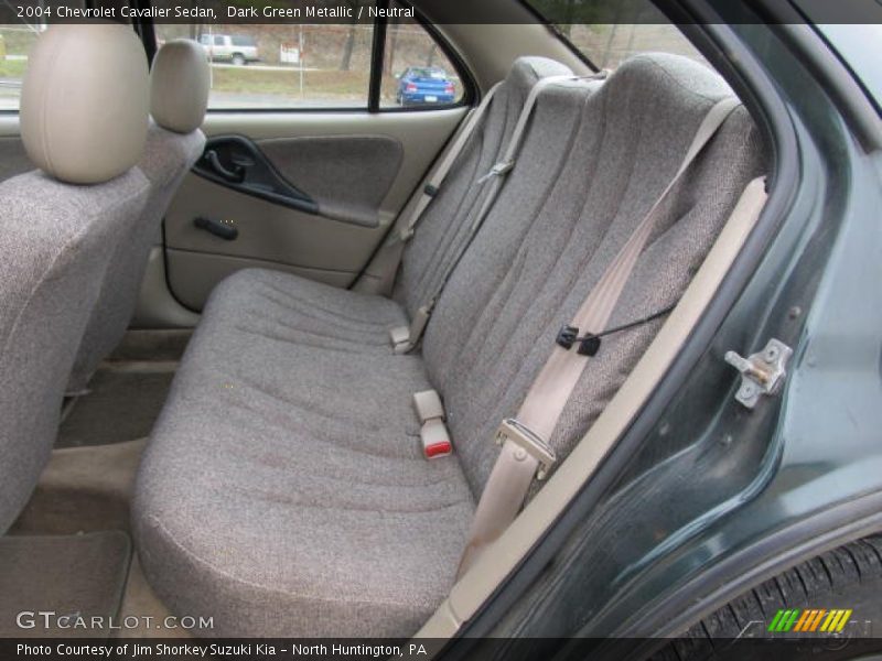 Dark Green Metallic / Neutral 2004 Chevrolet Cavalier Sedan
