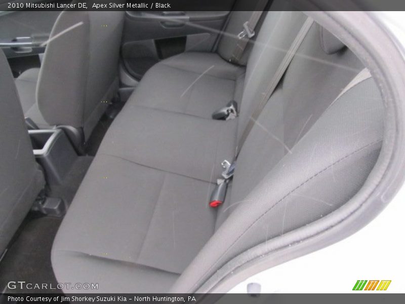 Apex Silver Metallic / Black 2010 Mitsubishi Lancer DE