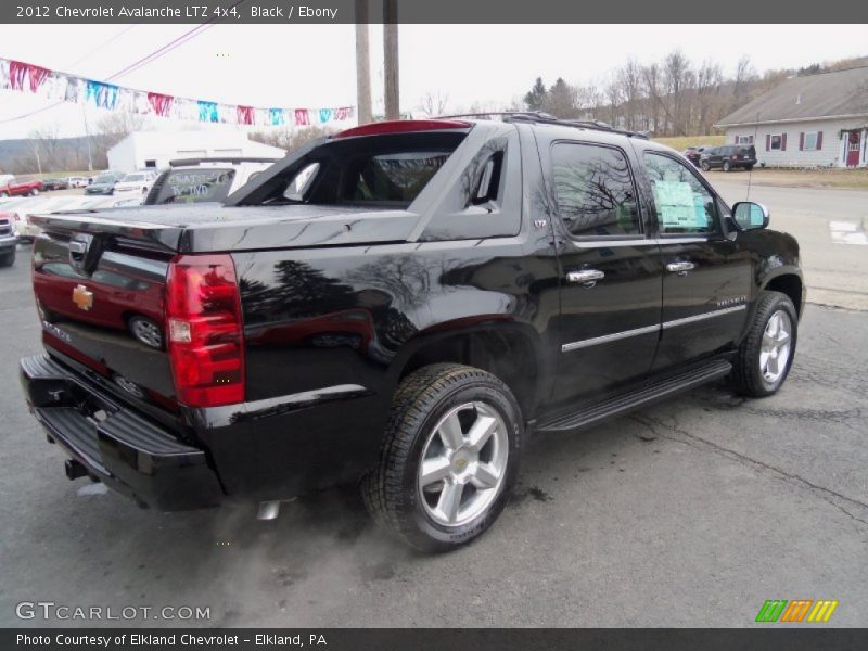 Black / Ebony 2012 Chevrolet Avalanche LTZ 4x4