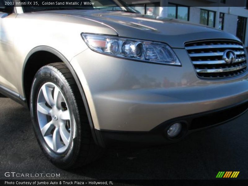 Golden Sand Metallic / Willow 2003 Infiniti FX 35