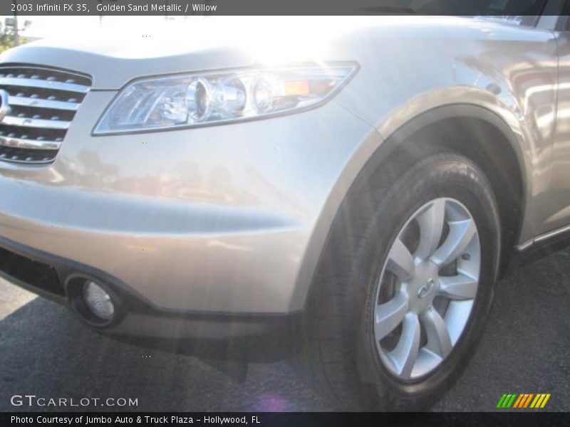 Golden Sand Metallic / Willow 2003 Infiniti FX 35