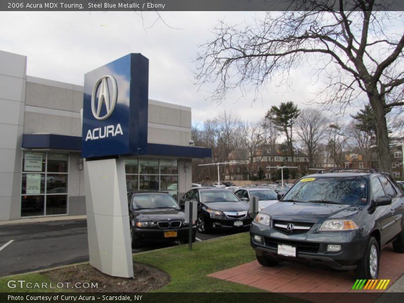 Steel Blue Metallic / Ebony 2006 Acura MDX Touring