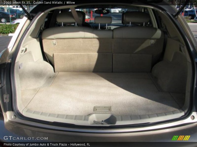 Golden Sand Metallic / Willow 2003 Infiniti FX 35