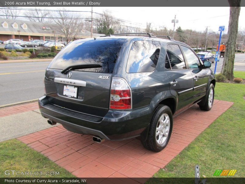 Steel Blue Metallic / Ebony 2006 Acura MDX Touring