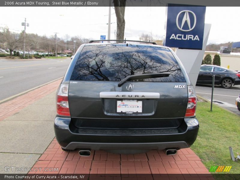 Steel Blue Metallic / Ebony 2006 Acura MDX Touring