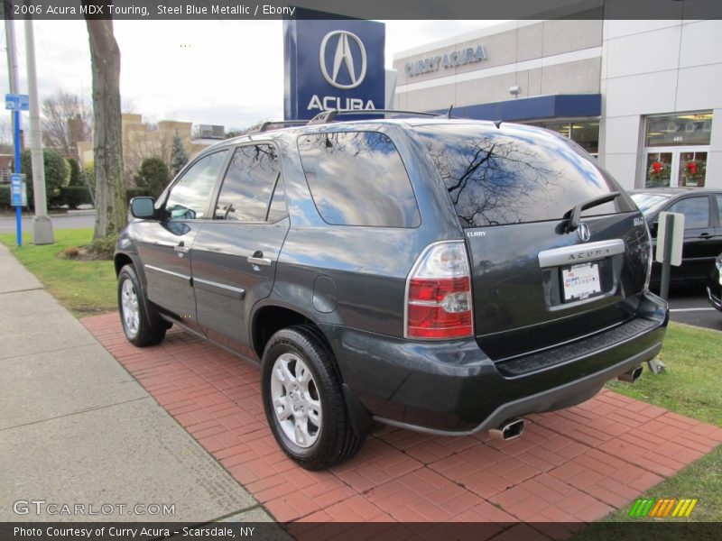 Steel Blue Metallic / Ebony 2006 Acura MDX Touring