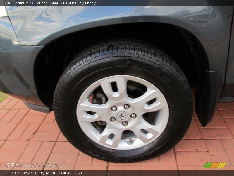 Steel Blue Metallic / Ebony 2006 Acura MDX Touring