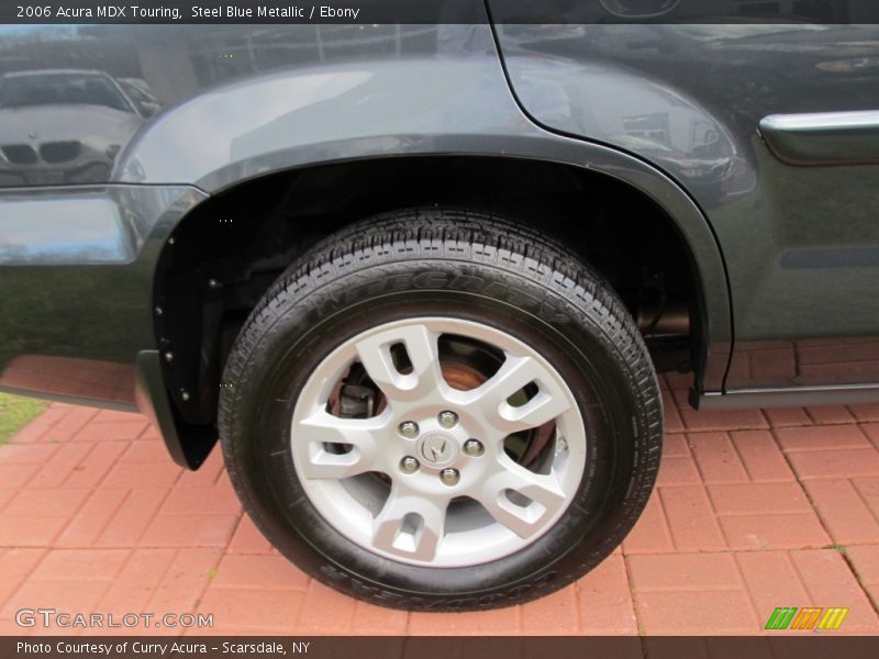 Steel Blue Metallic / Ebony 2006 Acura MDX Touring