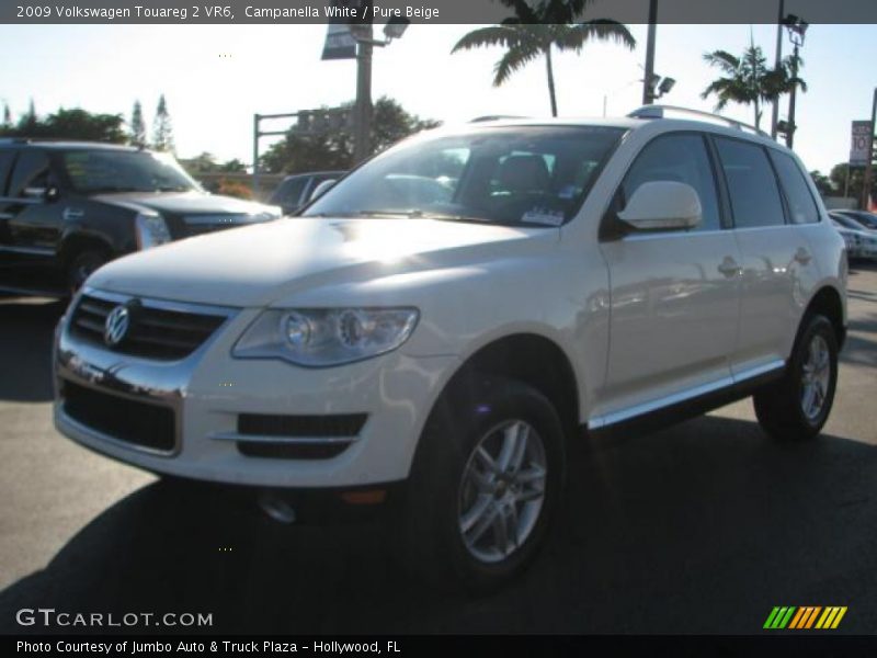 Campanella White / Pure Beige 2009 Volkswagen Touareg 2 VR6
