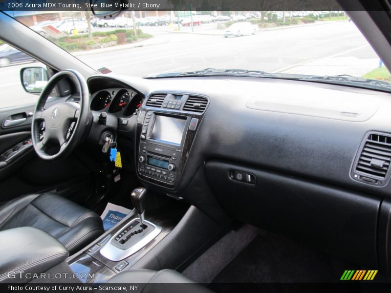 Steel Blue Metallic / Ebony 2006 Acura MDX Touring