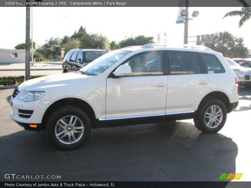 Campanella White / Pure Beige 2009 Volkswagen Touareg 2 VR6