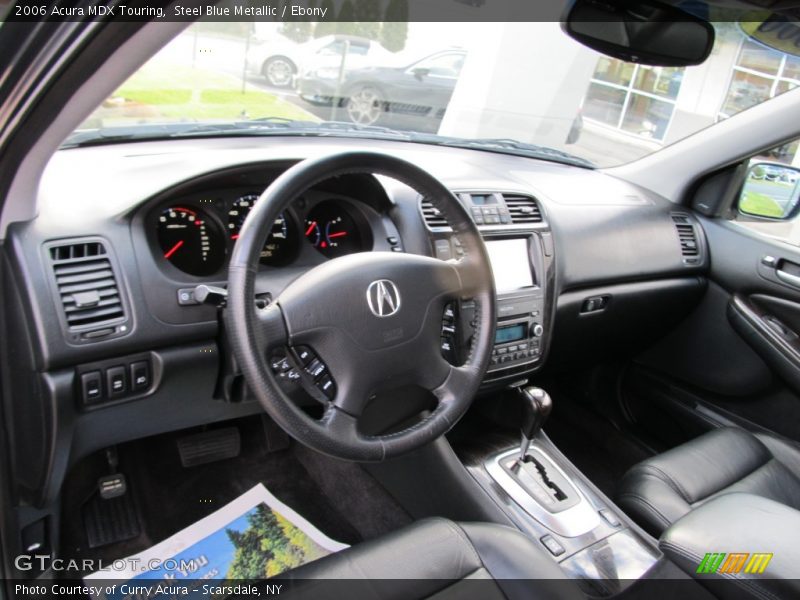 Steel Blue Metallic / Ebony 2006 Acura MDX Touring