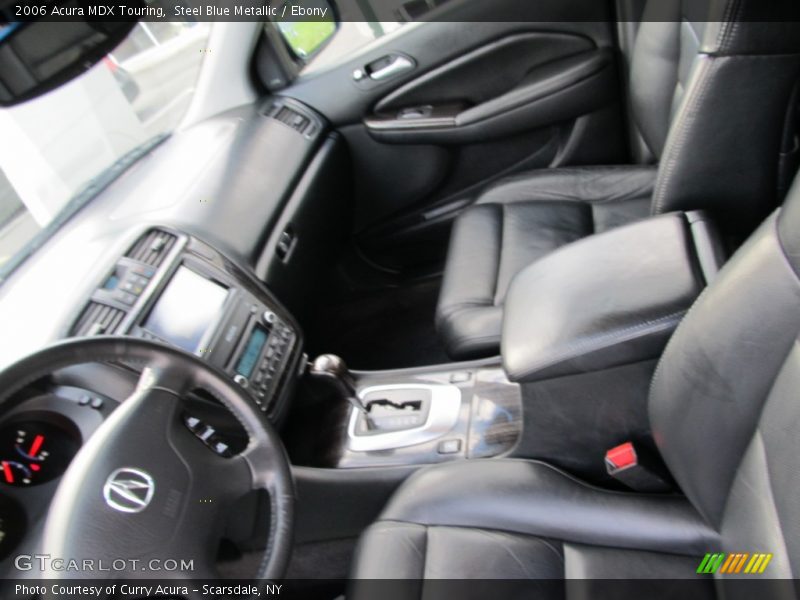 Steel Blue Metallic / Ebony 2006 Acura MDX Touring