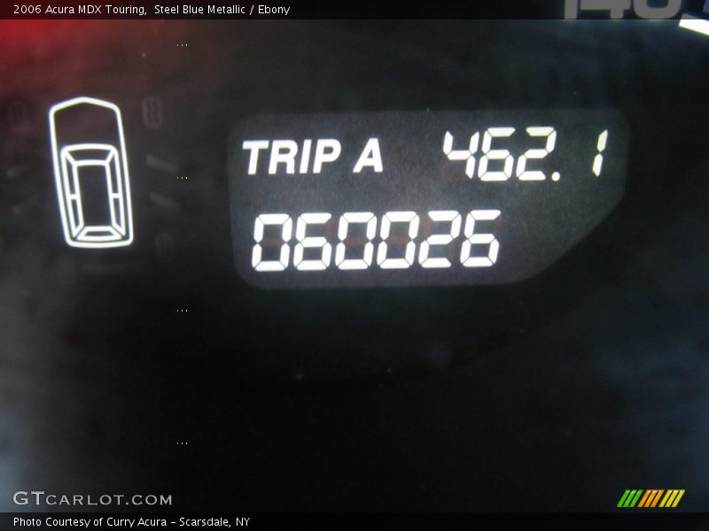 Steel Blue Metallic / Ebony 2006 Acura MDX Touring
