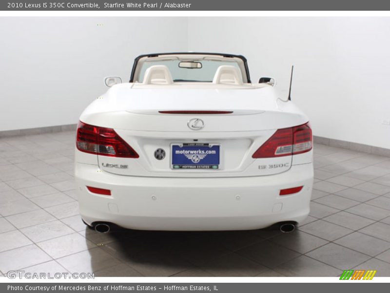 Starfire White Pearl / Alabaster 2010 Lexus IS 350C Convertible