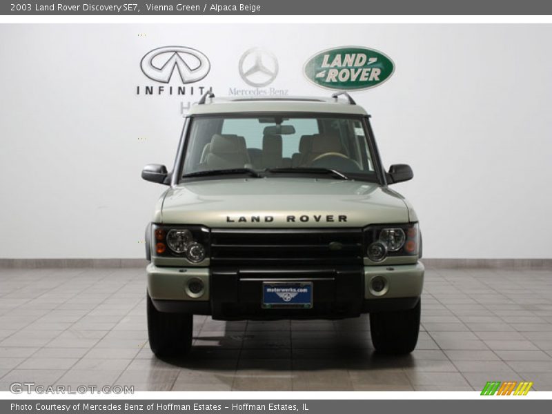 Vienna Green / Alpaca Beige 2003 Land Rover Discovery SE7