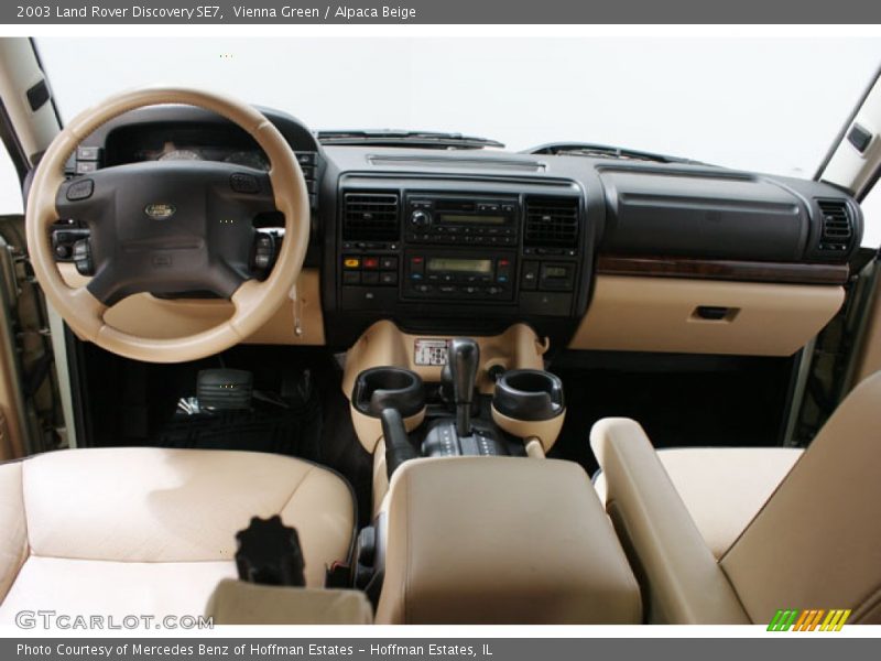 Vienna Green / Alpaca Beige 2003 Land Rover Discovery SE7