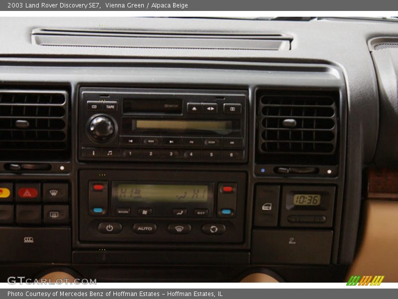 Vienna Green / Alpaca Beige 2003 Land Rover Discovery SE7