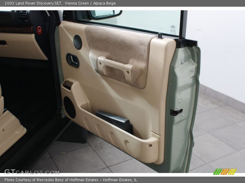 Vienna Green / Alpaca Beige 2003 Land Rover Discovery SE7