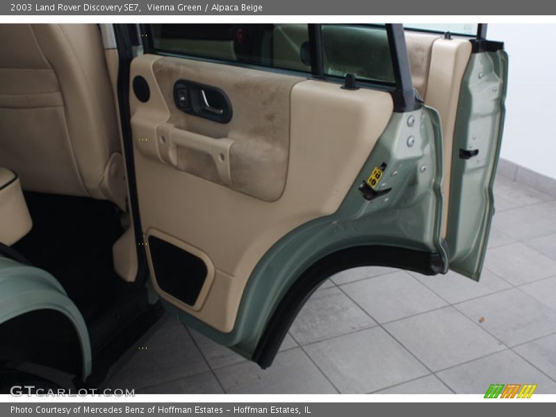 Vienna Green / Alpaca Beige 2003 Land Rover Discovery SE7