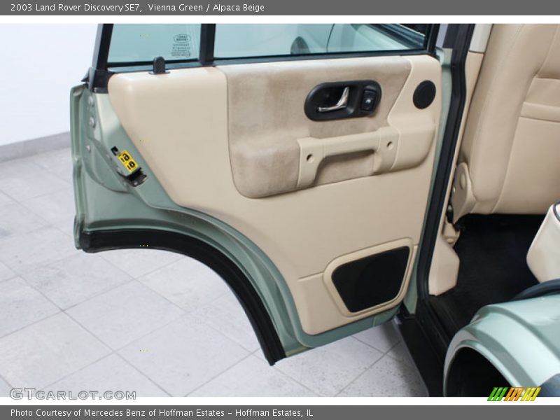 Vienna Green / Alpaca Beige 2003 Land Rover Discovery SE7