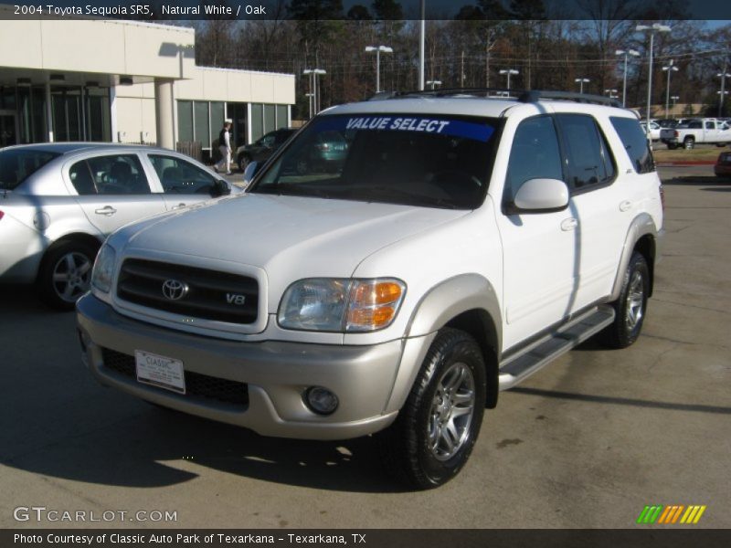 Natural White / Oak 2004 Toyota Sequoia SR5