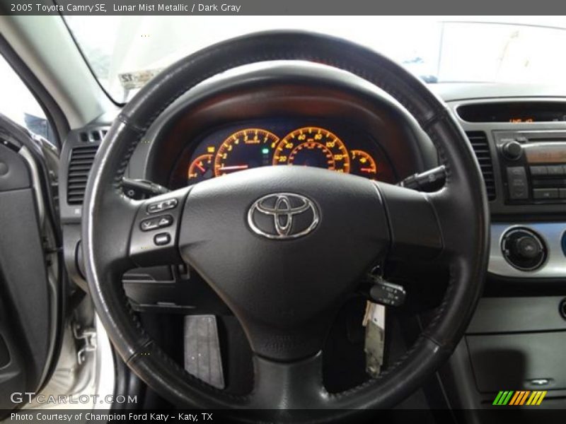 Lunar Mist Metallic / Dark Gray 2005 Toyota Camry SE
