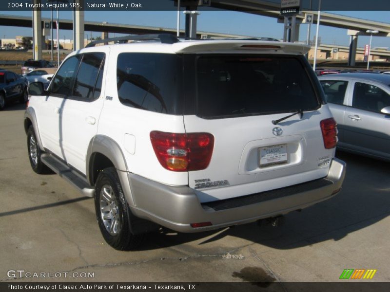Natural White / Oak 2004 Toyota Sequoia SR5