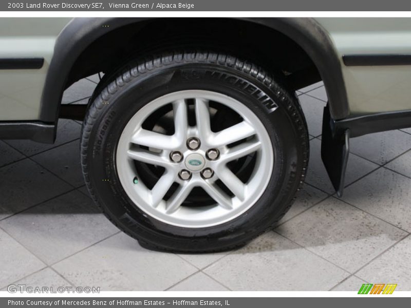 Vienna Green / Alpaca Beige 2003 Land Rover Discovery SE7