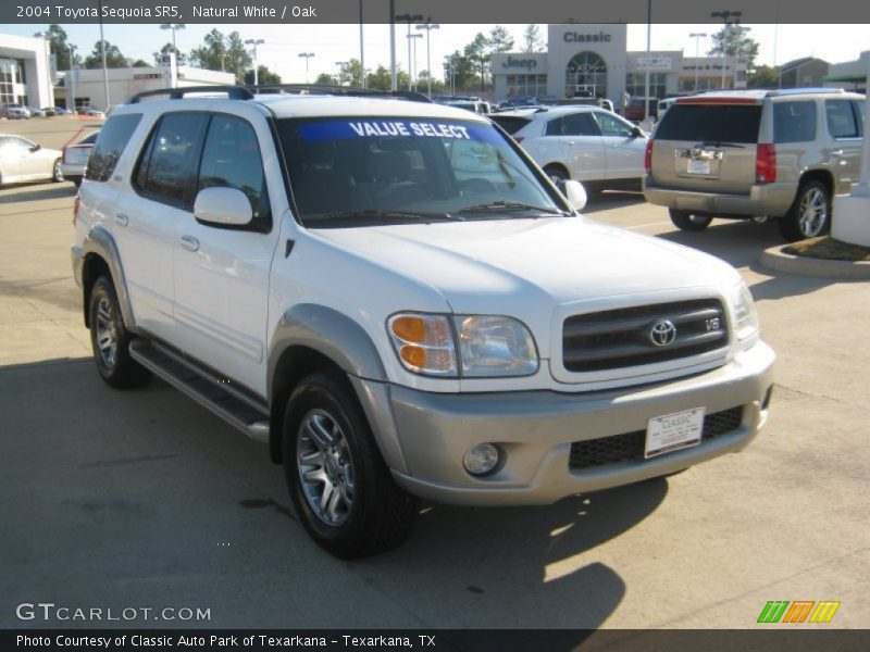 Natural White / Oak 2004 Toyota Sequoia SR5