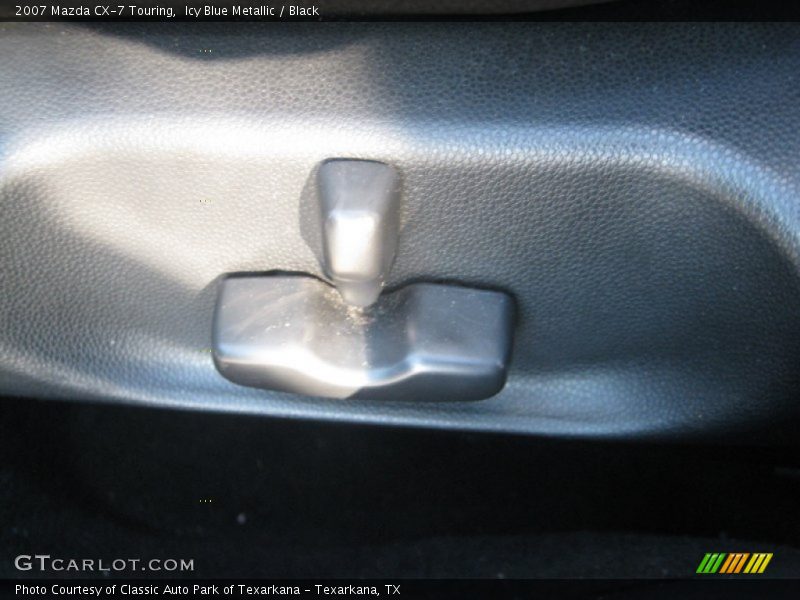 Icy Blue Metallic / Black 2007 Mazda CX-7 Touring