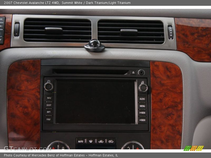 Summit White / Dark Titanium/Light Titanium 2007 Chevrolet Avalanche LTZ 4WD