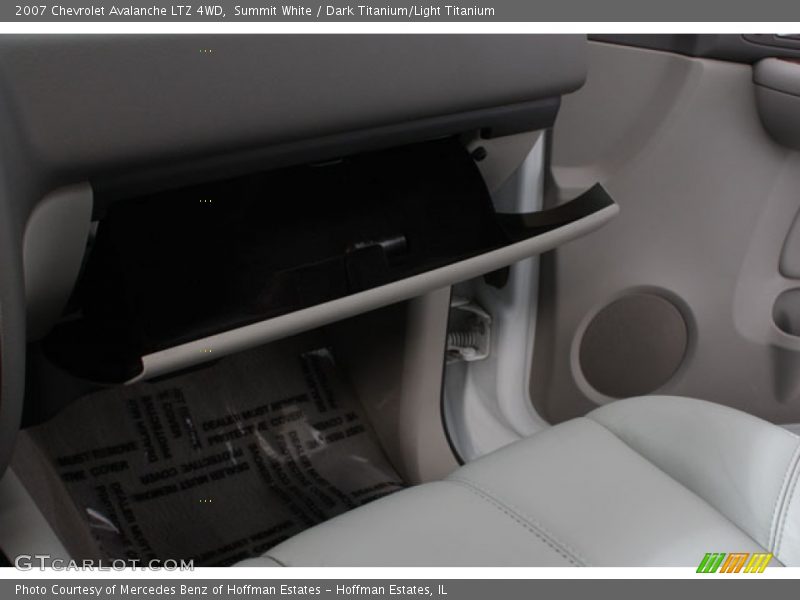 Summit White / Dark Titanium/Light Titanium 2007 Chevrolet Avalanche LTZ 4WD