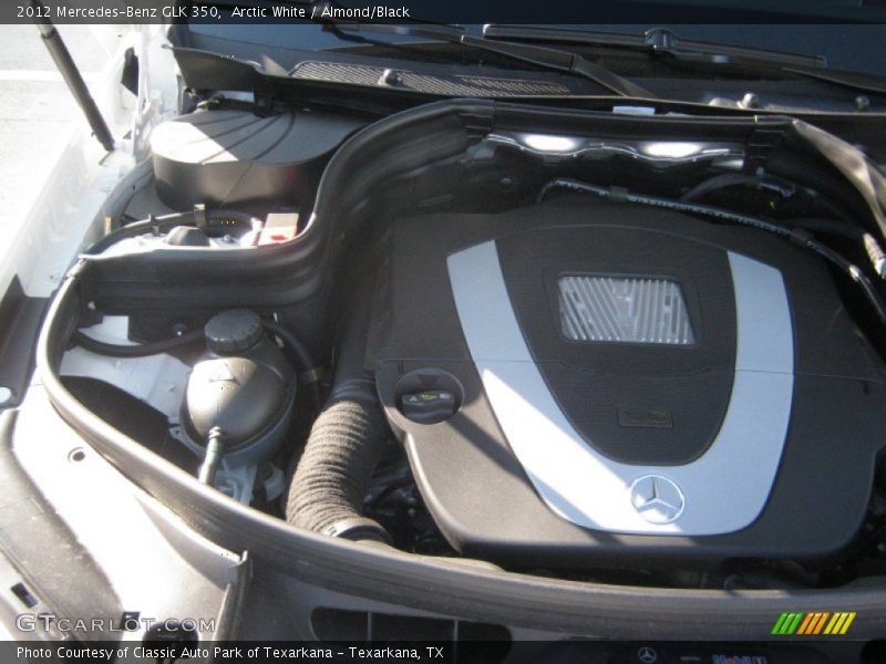 Arctic White / Almond/Black 2012 Mercedes-Benz GLK 350